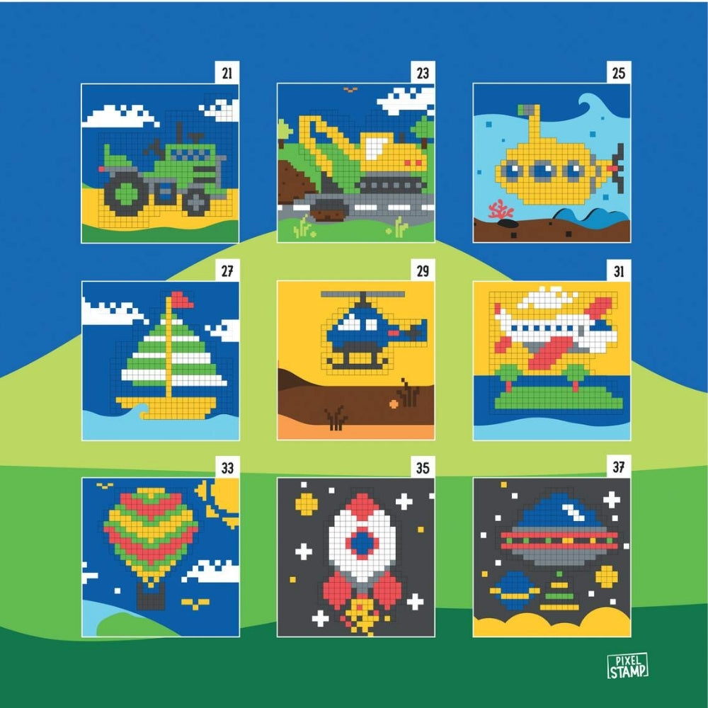 Trodat Pixel Stamp | Juego educativo y creativo para niños