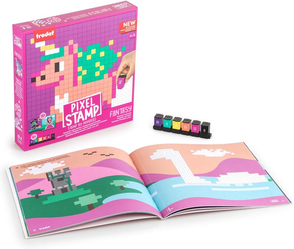 Trodat Pixel Stamp | Juego educativo y creativo para niños