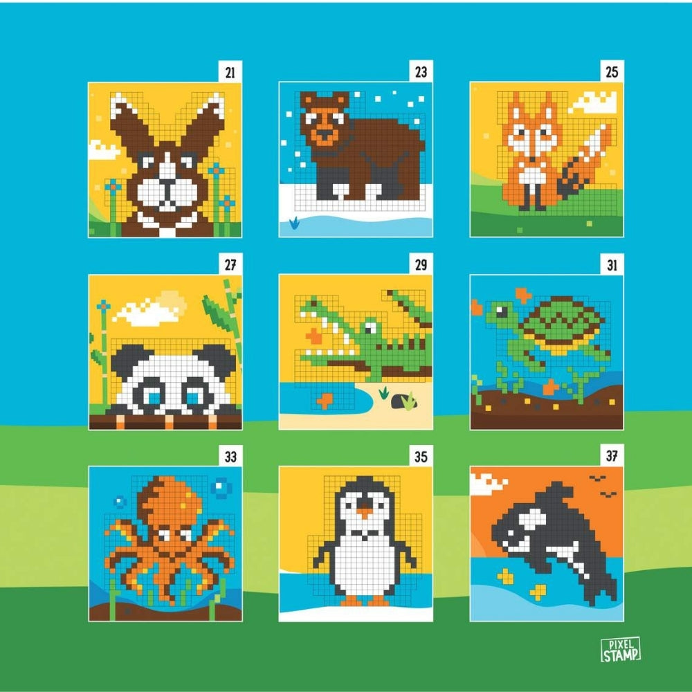 Trodat Pixel Stamp | Juego educativo y creativo para niños