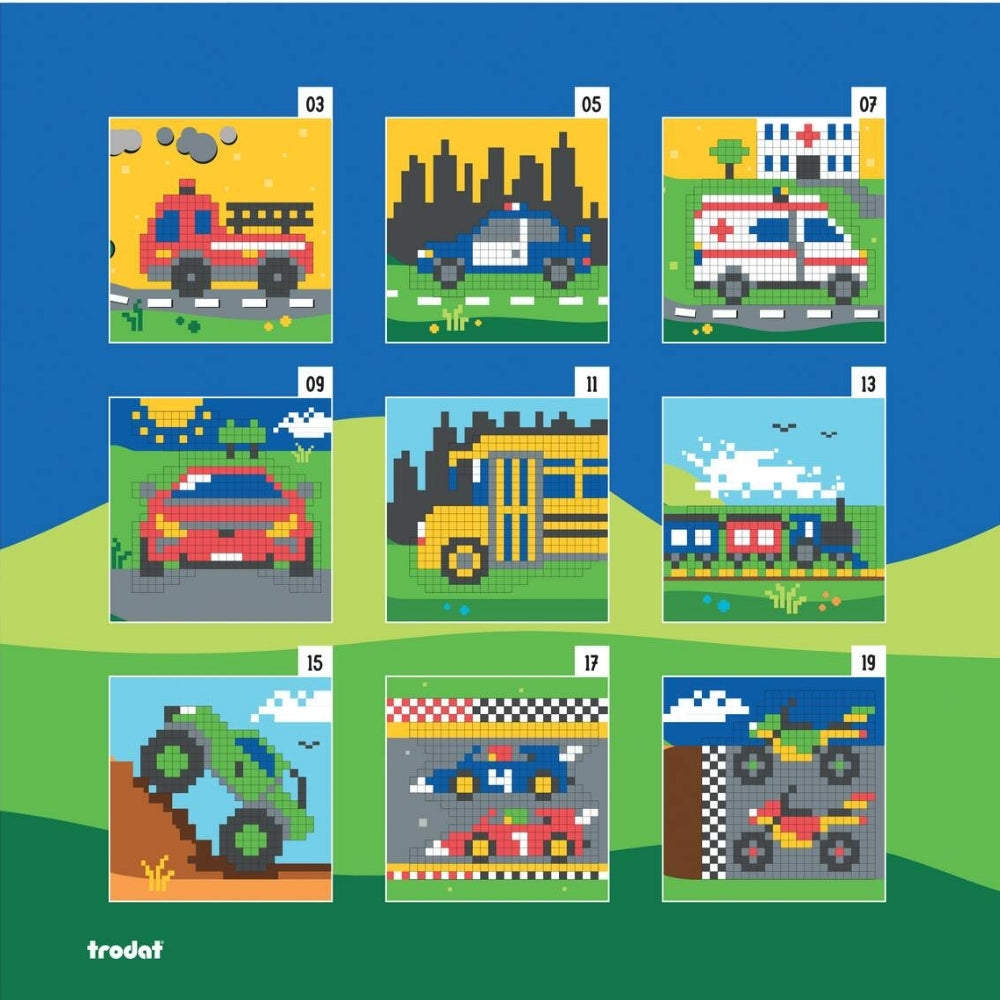 Trodat Pixel Stamp | Juego educativo y creativo para niños