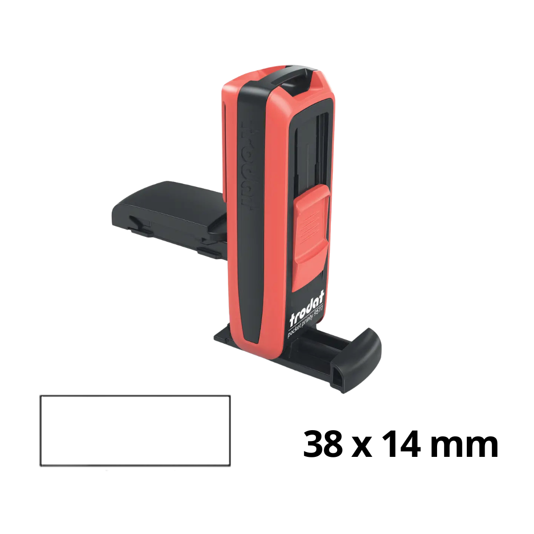 Sello de bolsillo Pocket Printy 9511 | 38x14 mm