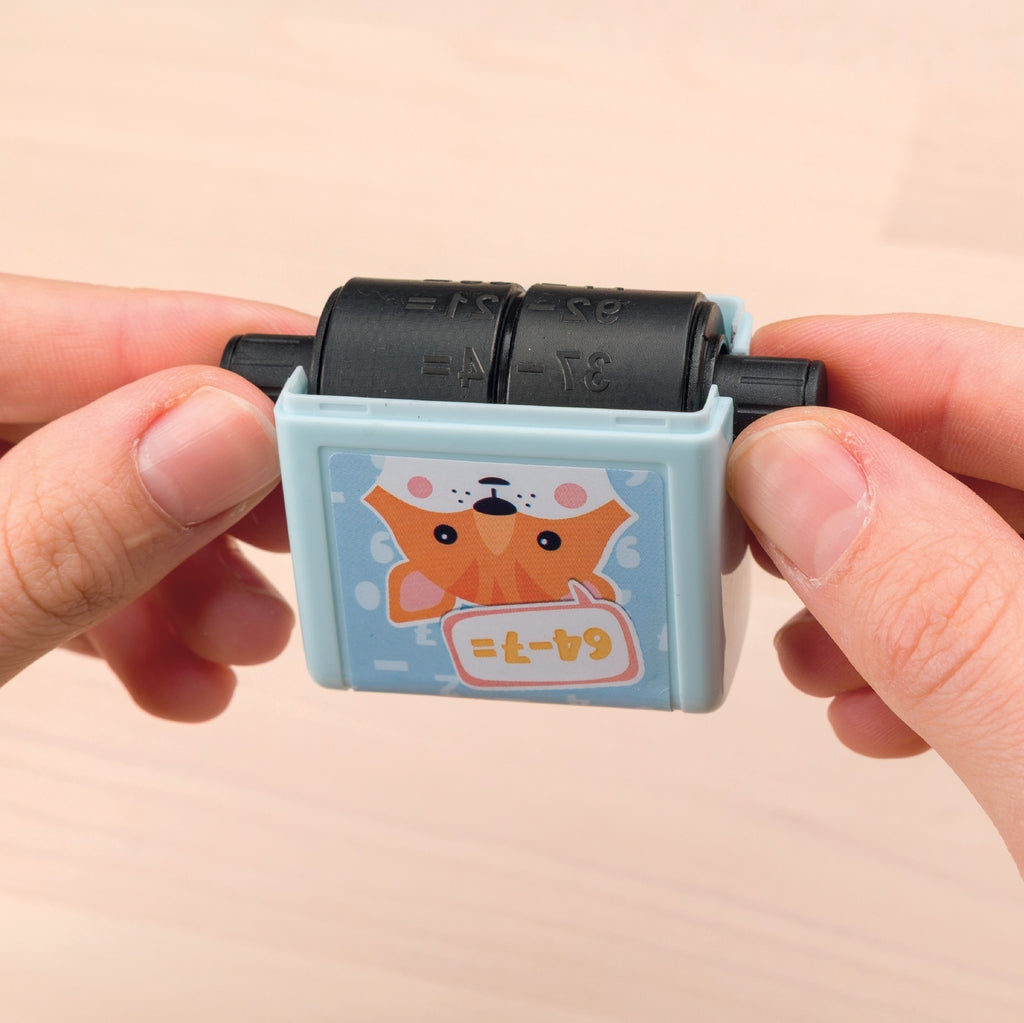 Trodat Math Roller Restas | Rodillo de Ejercicios para Niños