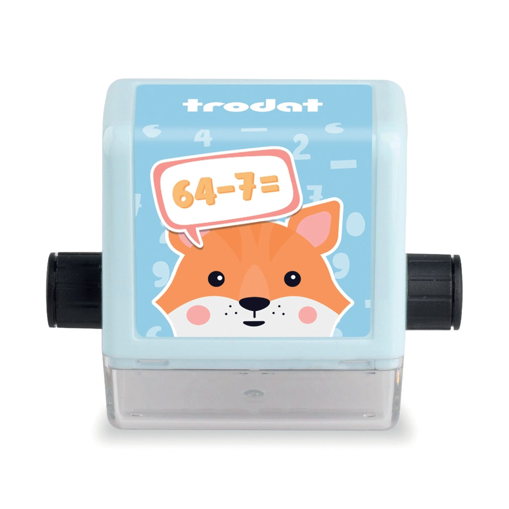 Trodat Math Roller Restas | Rodillo de Ejercicios para Niños