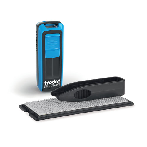 Sello de bolsillo Trodat 9511 Typo - Arma tu propio texto