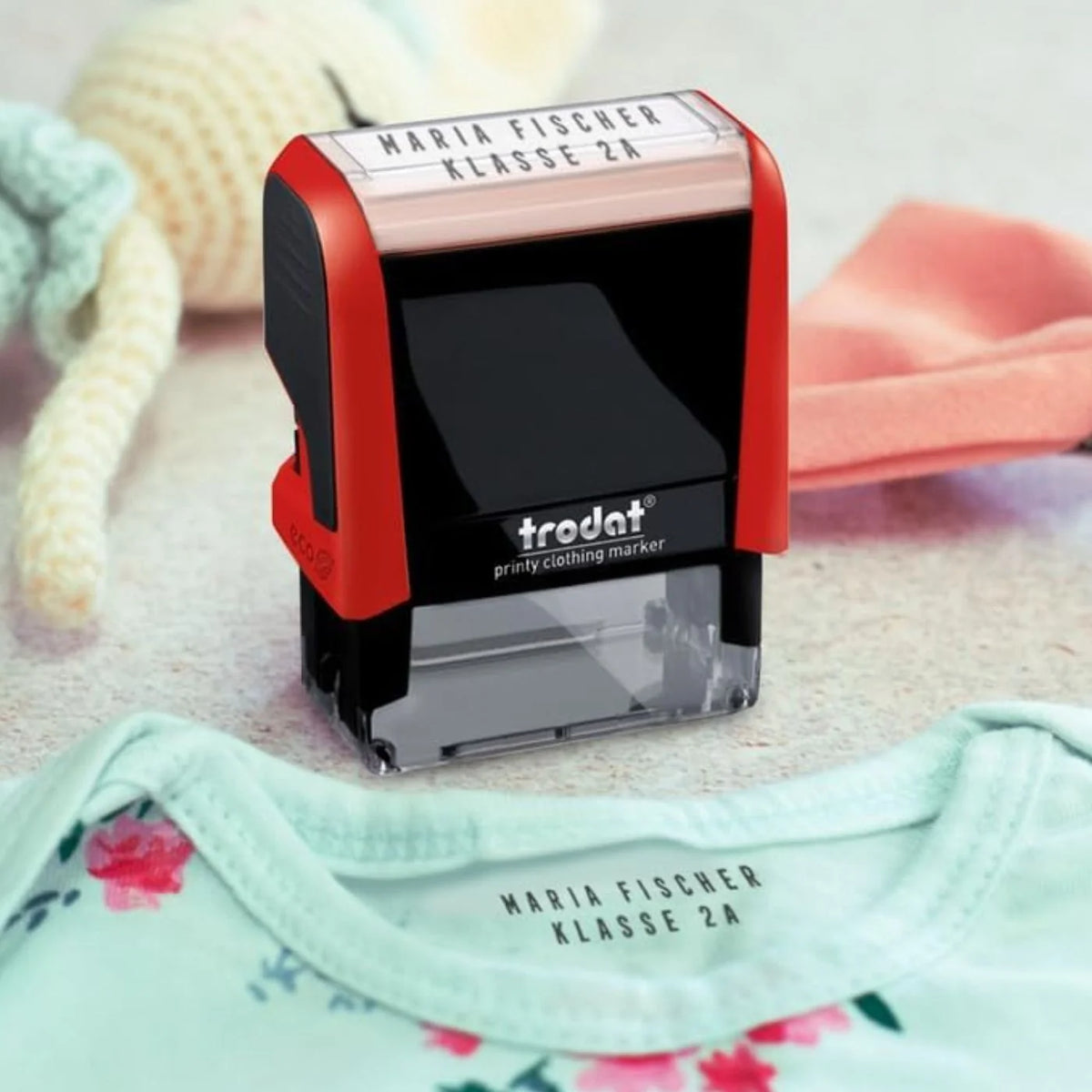 Sello Textil 4911 Typo – Personalizable para Ropa