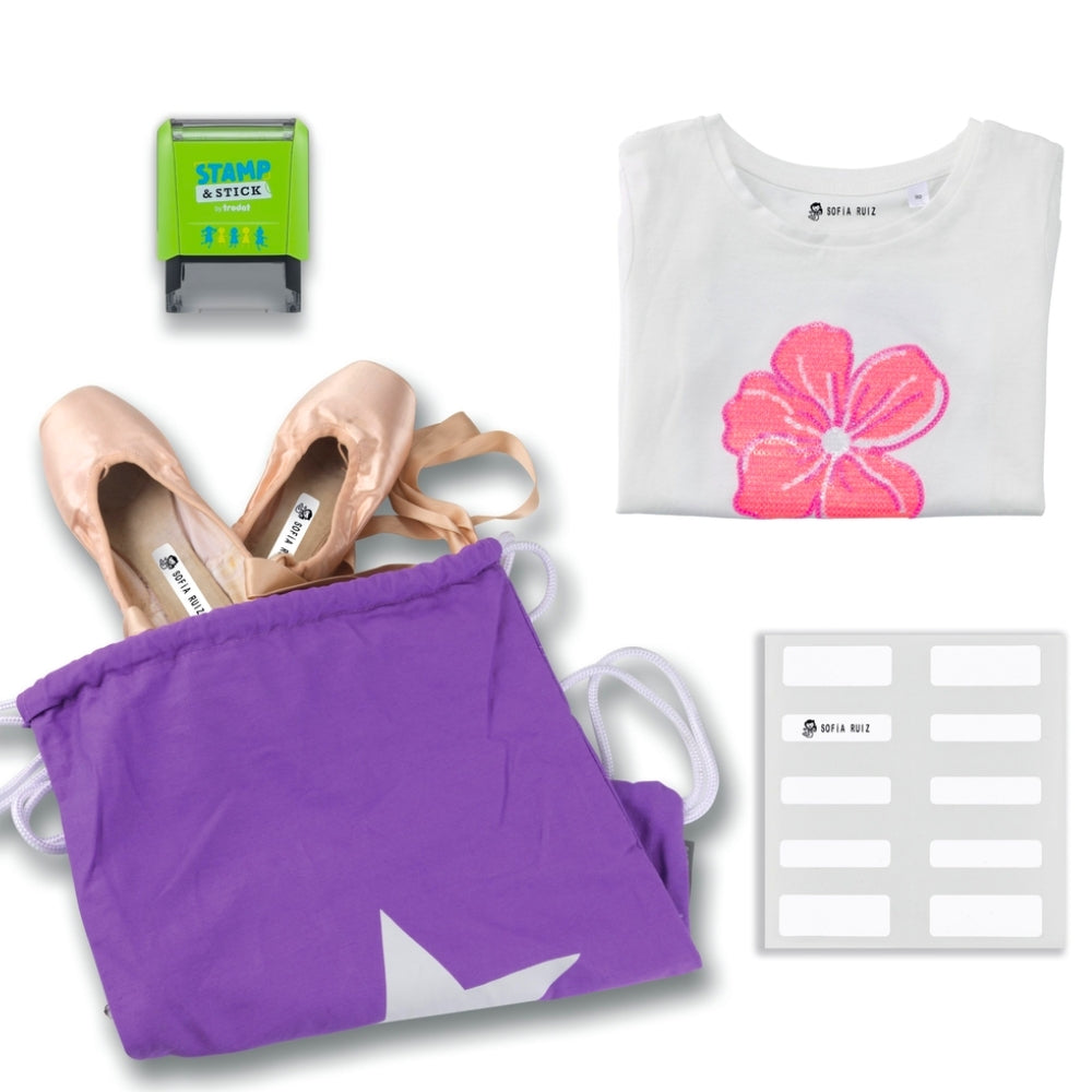Sello para tela Stamp & Stick | Sello textil