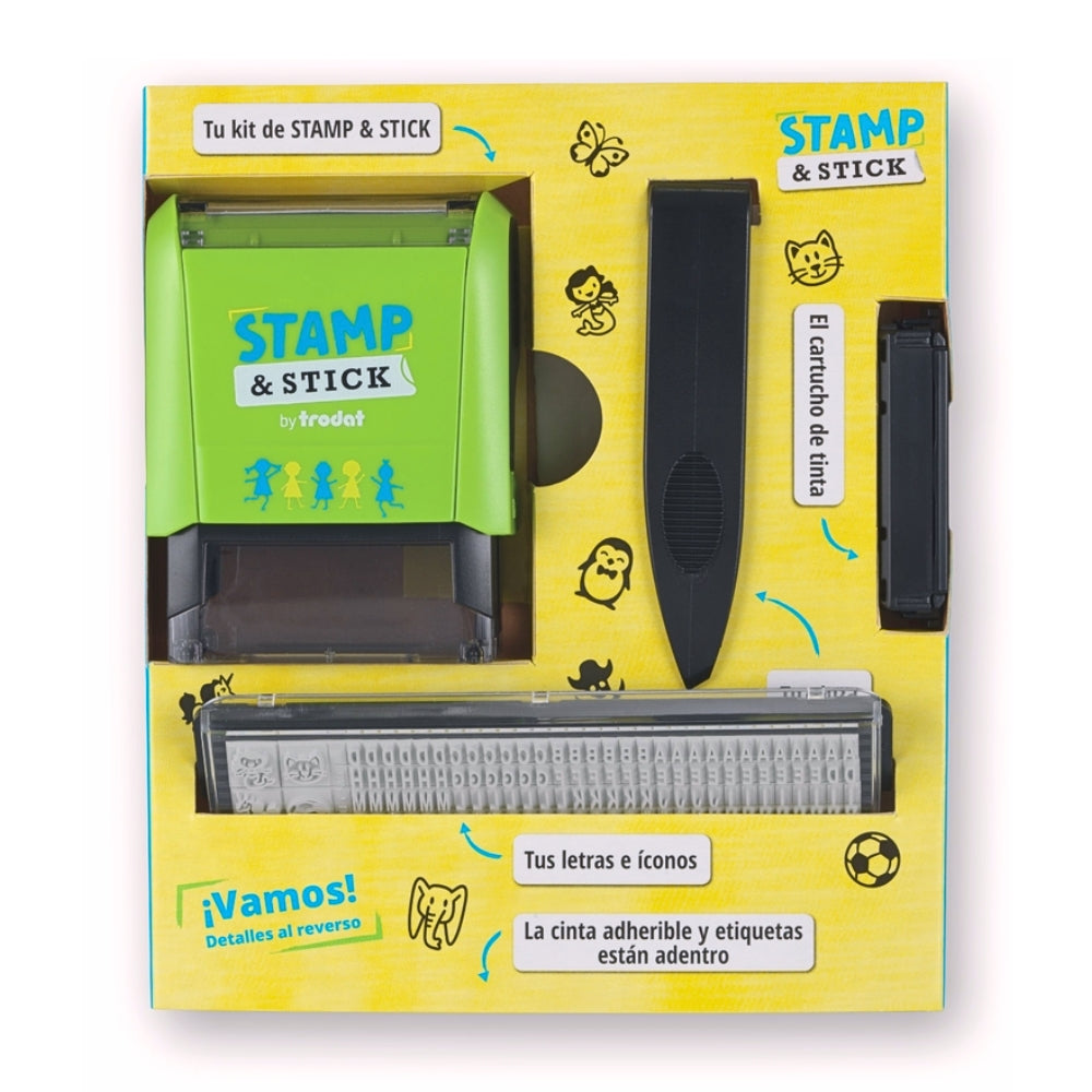 Sello para tela Stamp & Stick | Sello textil